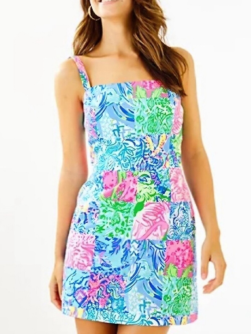 Lilly Pulitzer Patchwork Jesse Romper